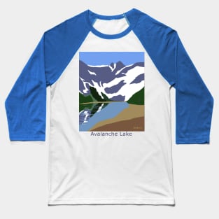 Glacier National Park Baseball T-Shirt